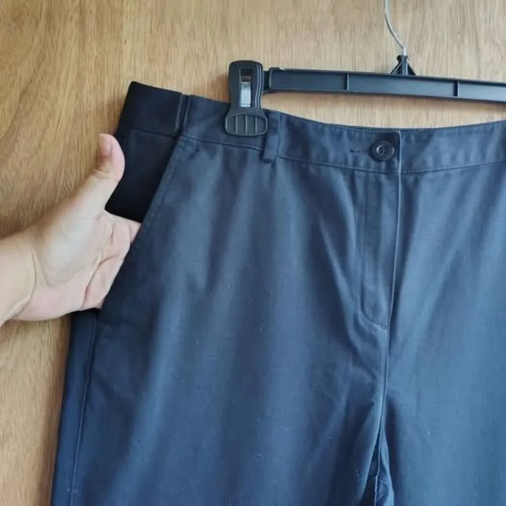 L.L.Bean Twill Pants Size 12 Petite Classic Fit NWT New
